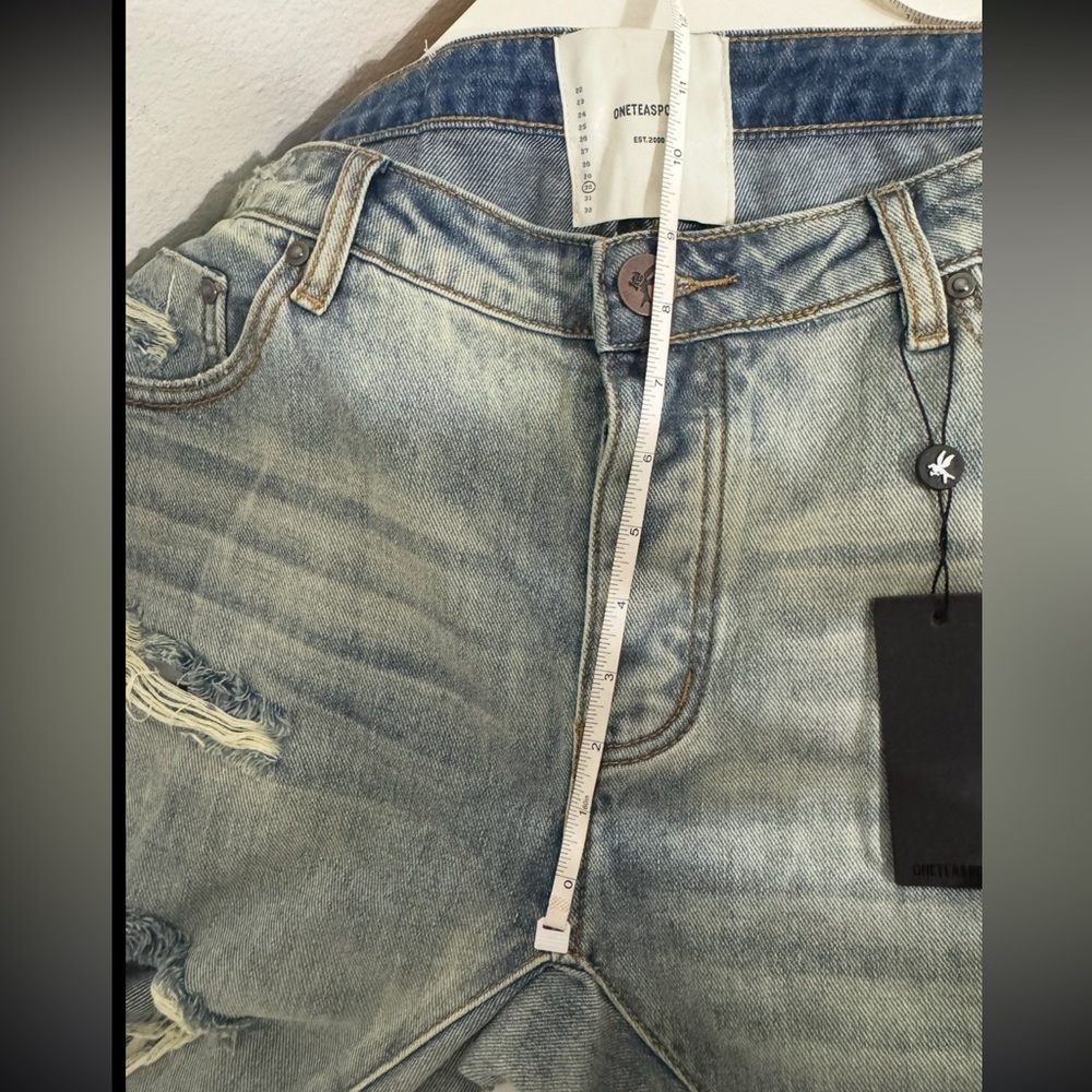 One teaspoon Saints Low Waist Boyfriend Denim Jeans Size 30 NWT - Picture 5 of 15